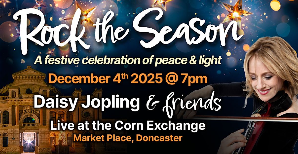 Rock The Season - A Festive Celebration of Peace & Light, 4 December | Event in Doncaster | AllEvents