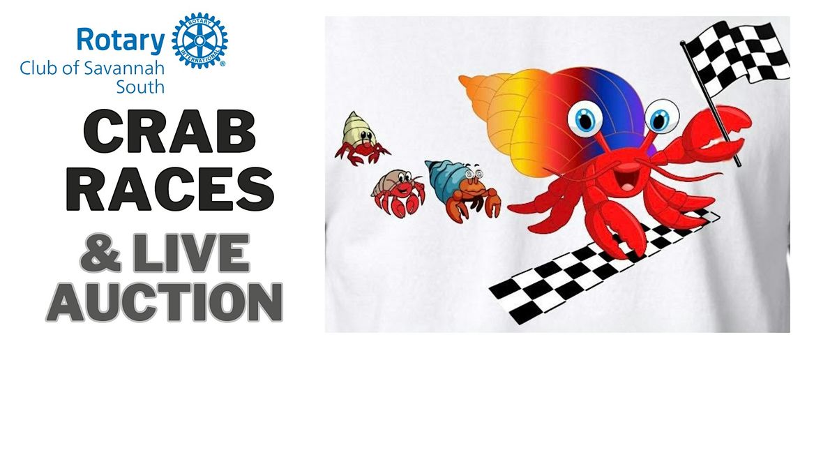 2025 Crab Races and Live Auction Fundraiser, 9 May | Event in Thunderbolt | AllEvents
