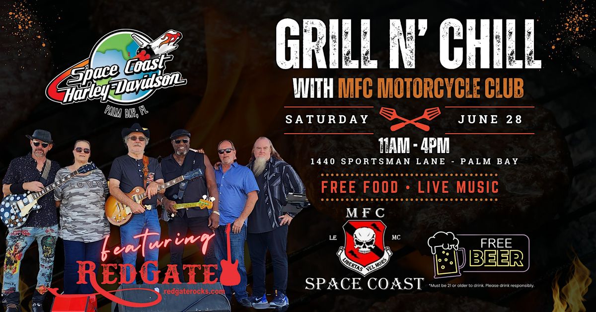 Grill N' Chill with MFC, 28 June | Event in Palm Bay | AllEvents