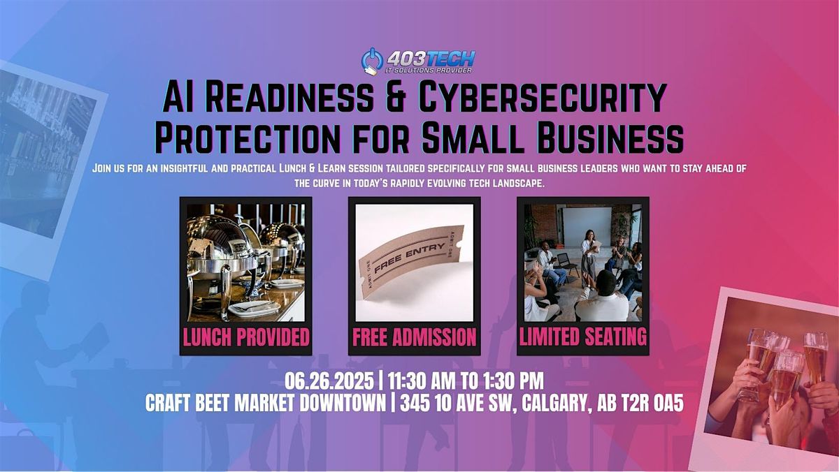 Cybersecurity and AI, 26 June | Event in Calgary | AllEvents