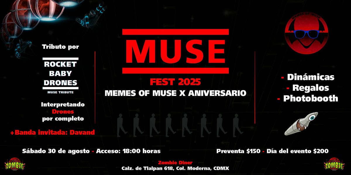 Muse Fest 2025, 30 August | Event in Ciudad de México | AllEvents