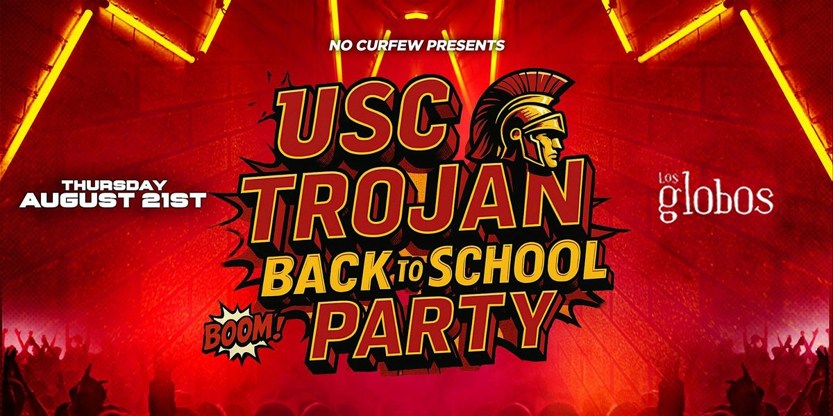 NO CURFEW &quot;USC BACK TO SCHOOL PARTY&quot; @ LOS GLOBOS // HIPHOP &amp; REGGAETON