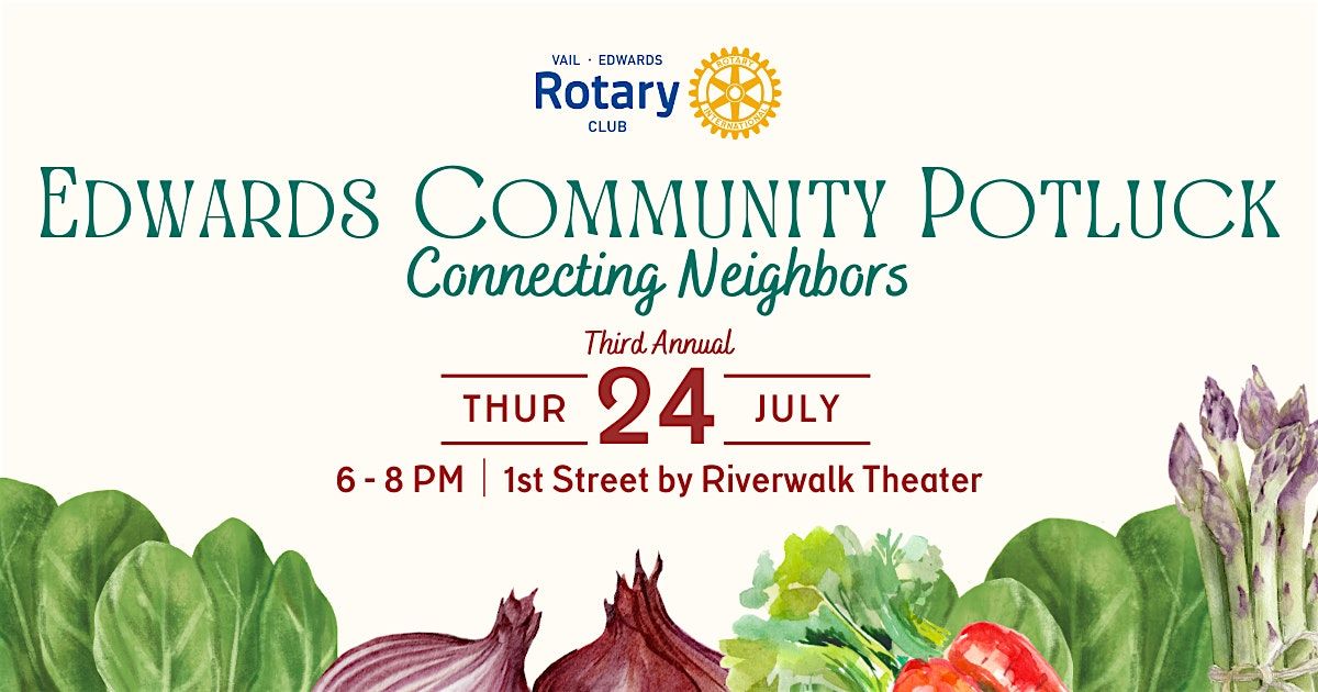 2025 Edwards Community Potluck, 24 July | Event in Edwards | AllEvents