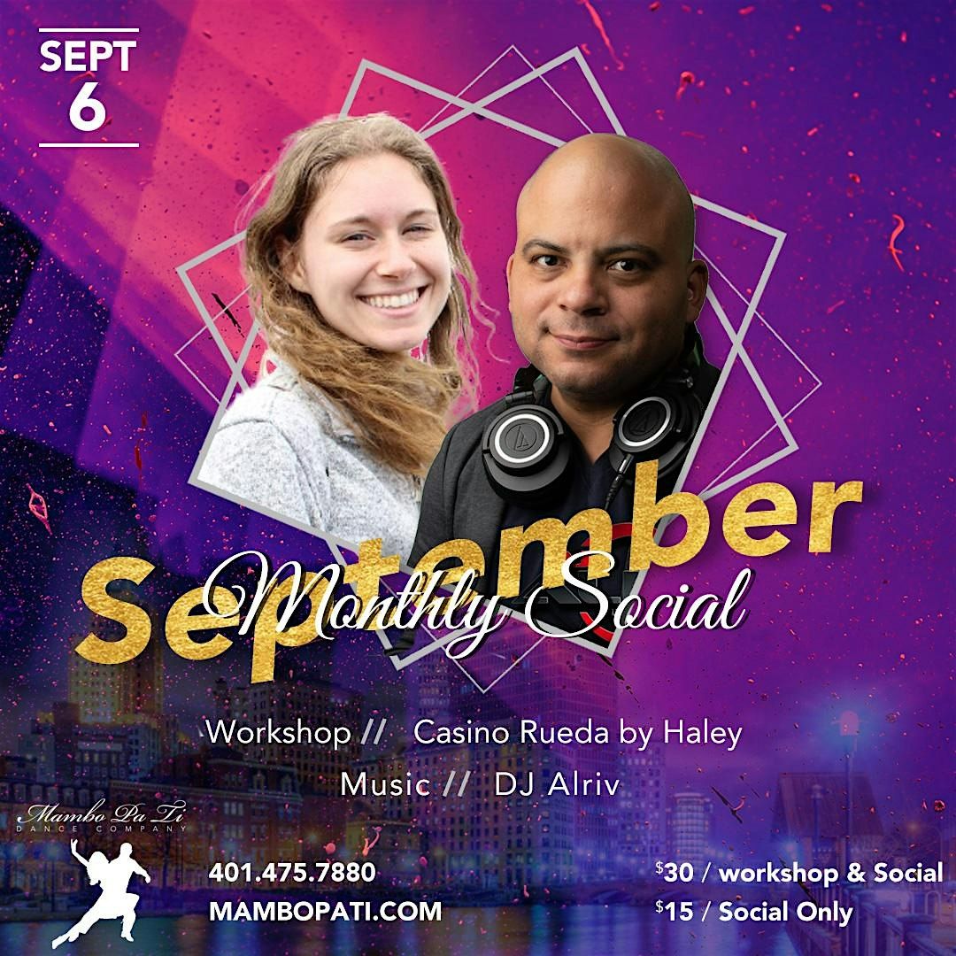 MPT  Monthly Social: September Edition, 6 September | Event in Pawtucket | AllEvents