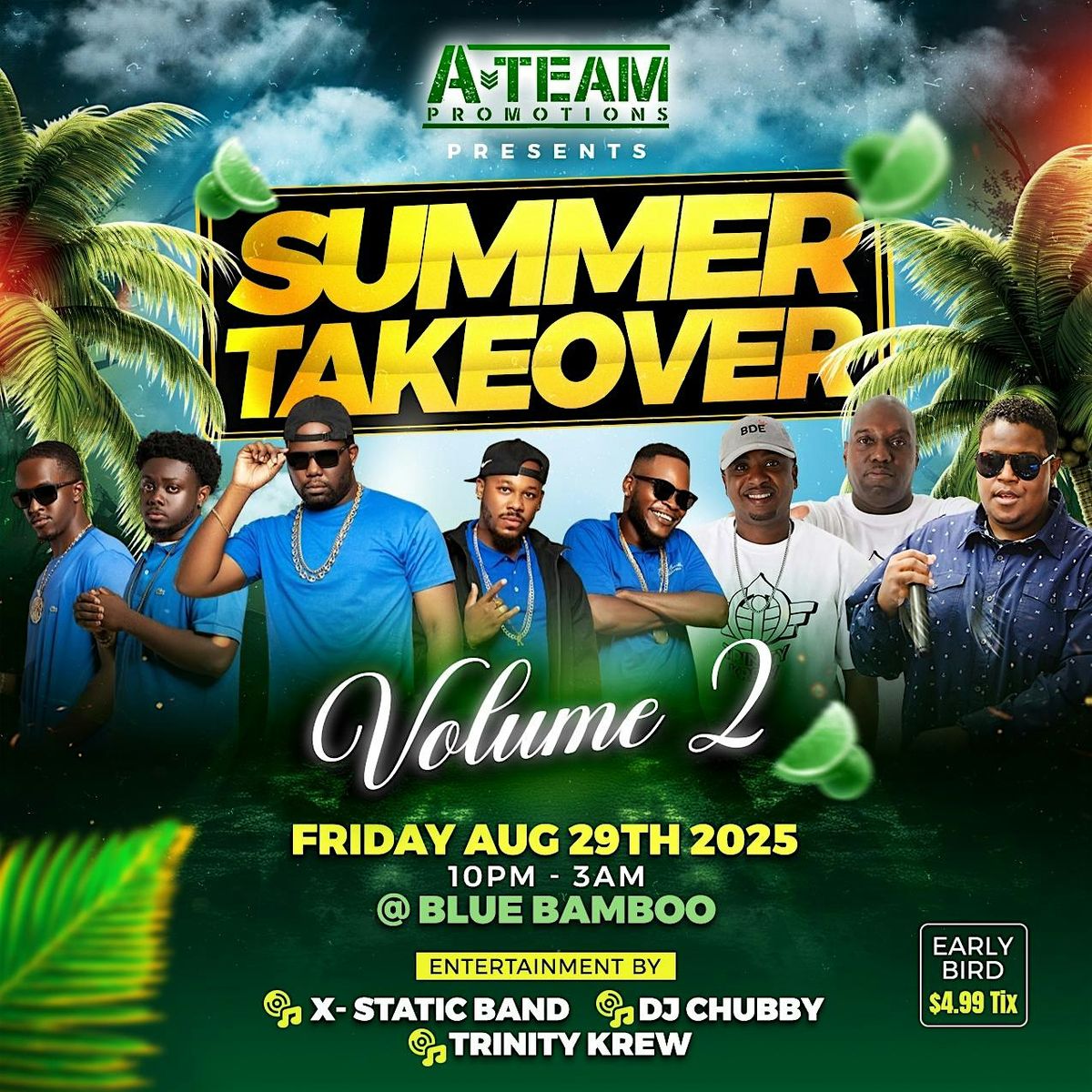 SUMMER TAKEOVER VOL II, 29 August | Event in Frederiksted | AllEvents
