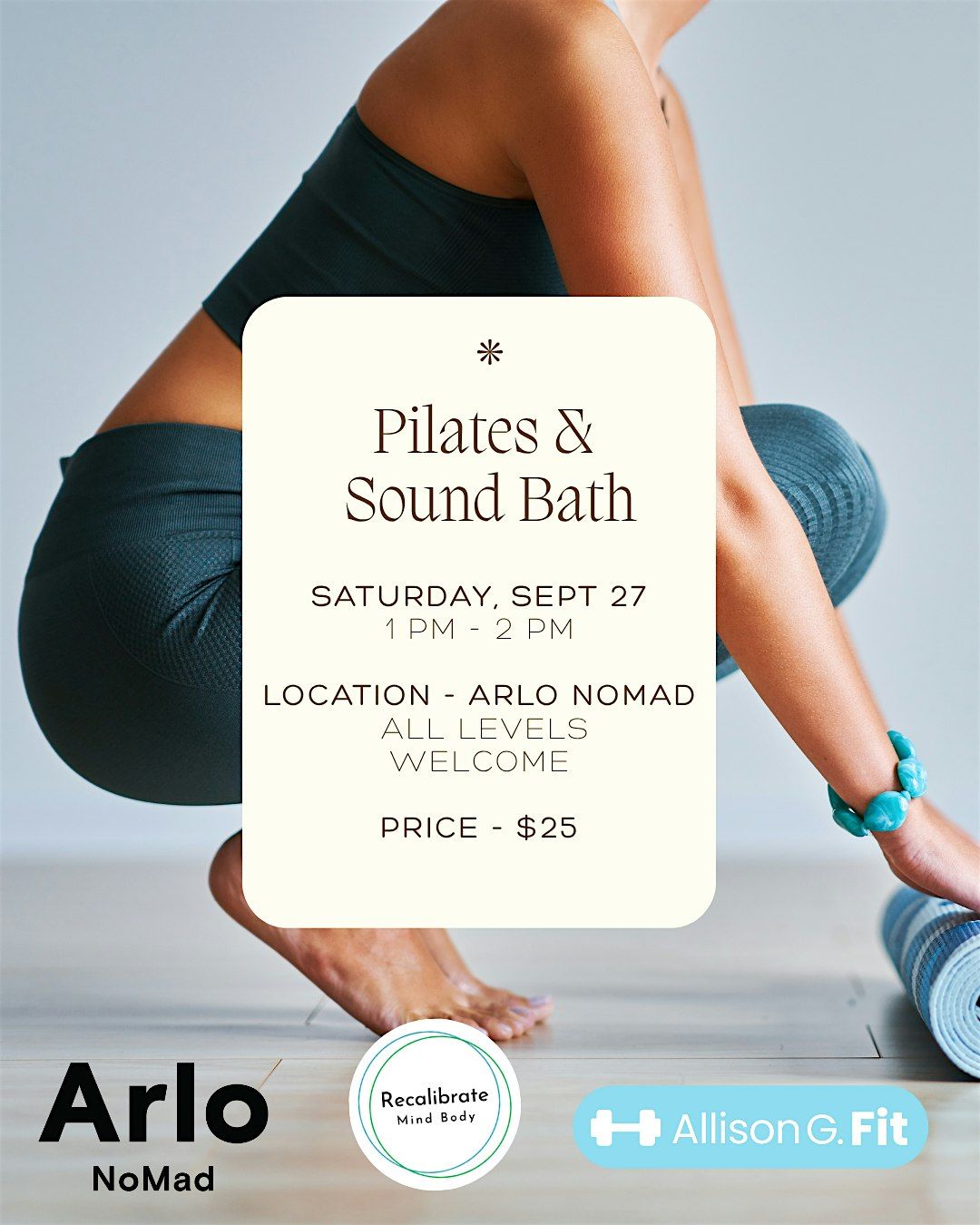 Pilates & Sound Bath, 27 September | Event in New York | AllEvents