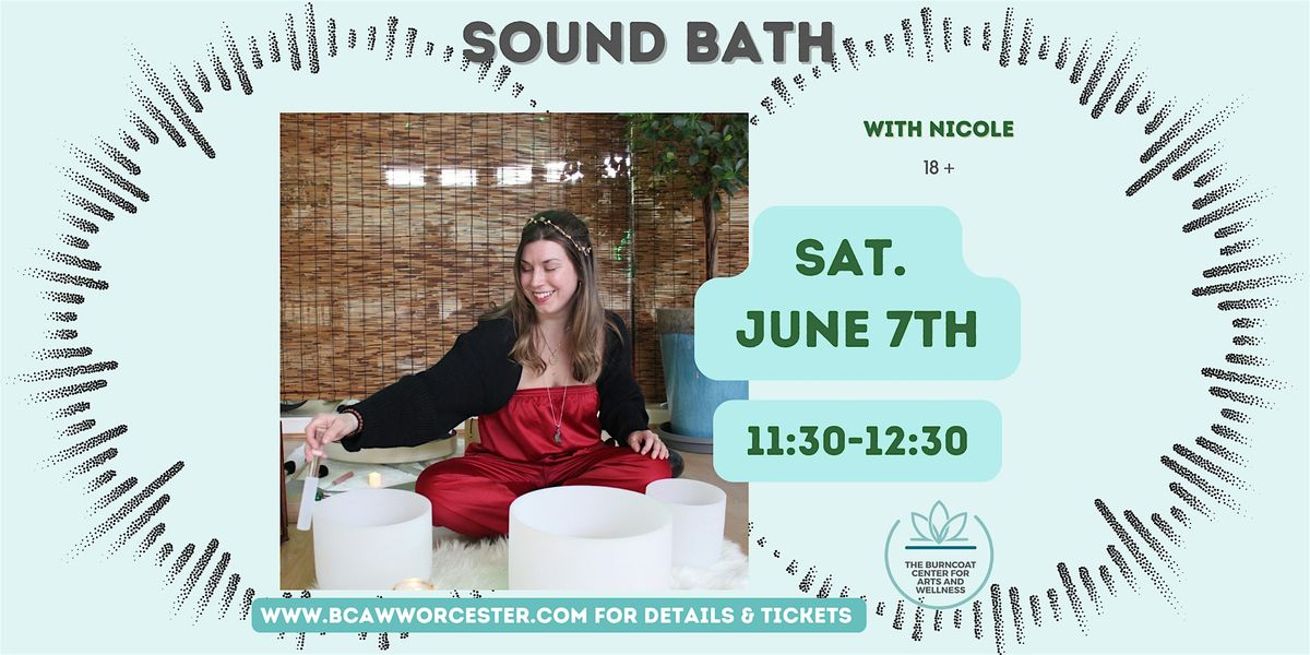 Sound Bath, 7 June | Event in Worcester | AllEvents