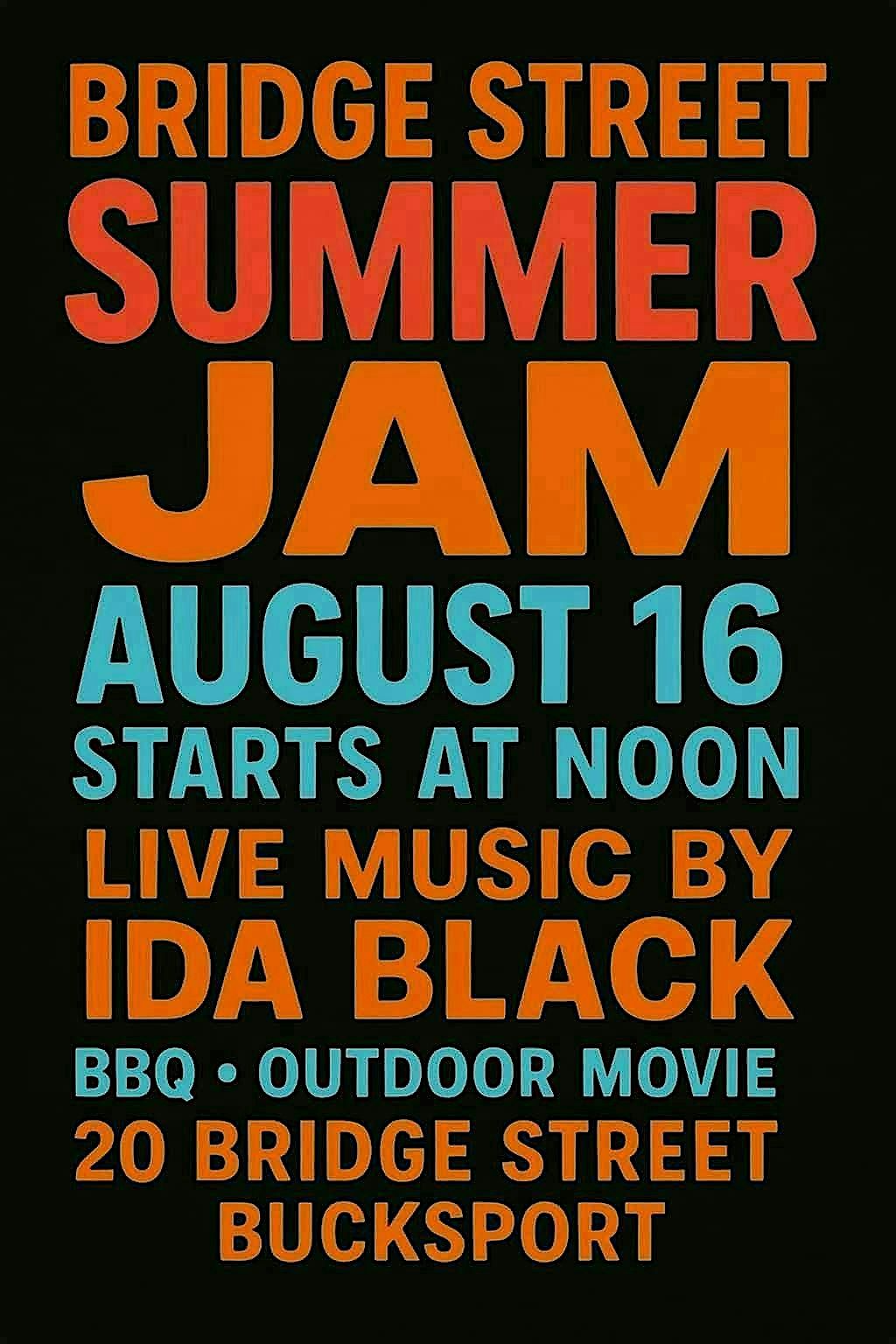 Bridge Street Summer Jam, 16 August | Event in Bucksport | AllEvents