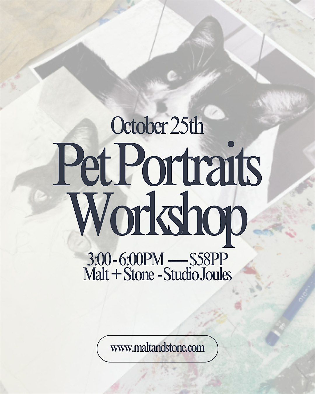 Sketch A Portrait of Your Furry Family Member, 25 October | Event in Pacifica | AllEvents