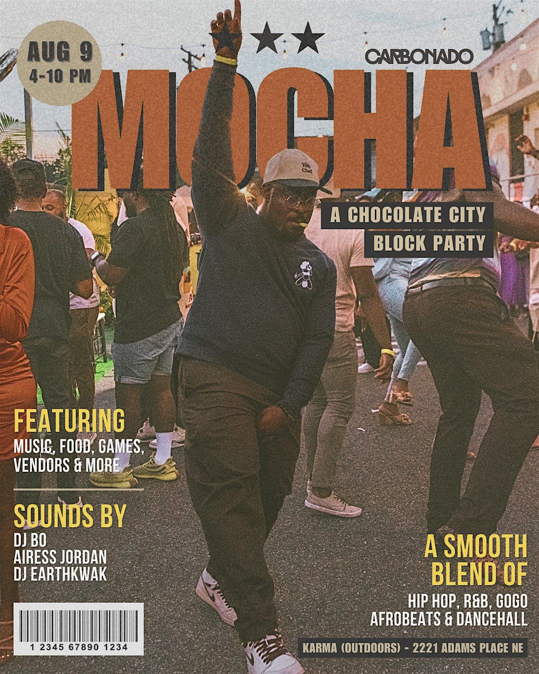 Volunteer for  Mocha: A Chocolate City Block Party, 9 August | Event in Washington | AllEvents