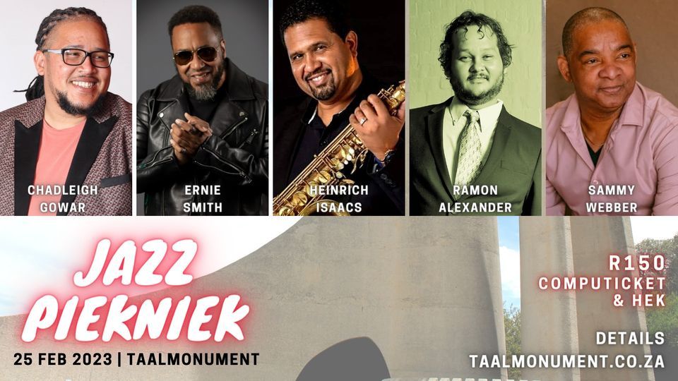 Jazz Piekniek | Picnic, Afrikaanse Taalmonument, Suider Paarl, February 25 2023 | AllEvents.in | AllEvents.in Jazz Piekniek | Picnic, 25 February | Event in Suider Paarl | AllEvents.in