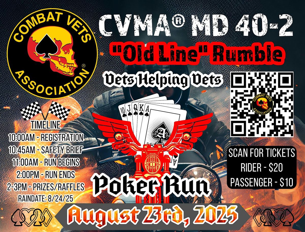 Old Line Rumble Poker Run, 23 August | Event in North East | AllEvents