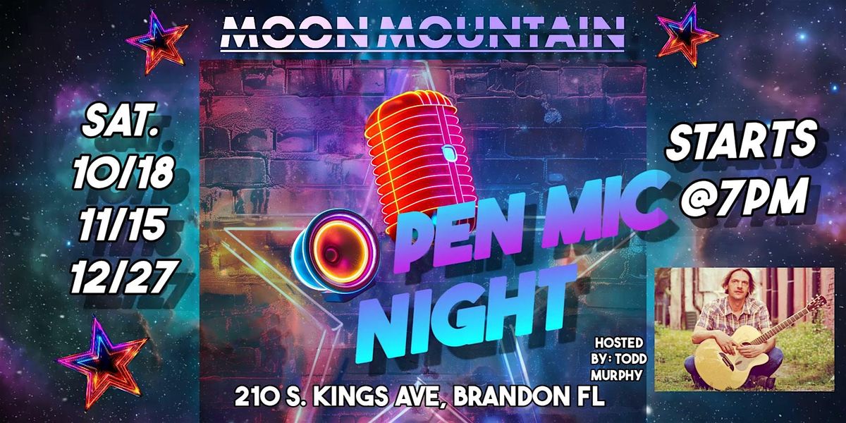 Open Mic Night!, 18 October | Event in Brandon | AllEvents
