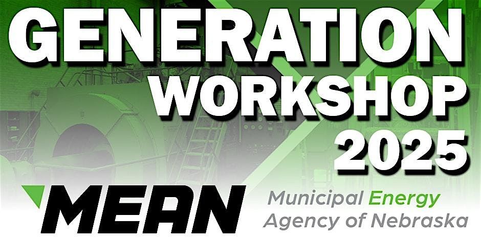 2025 MEAN/NMPP Energy Generation Workshop, 22 October | Event in Hastings | AllEvents