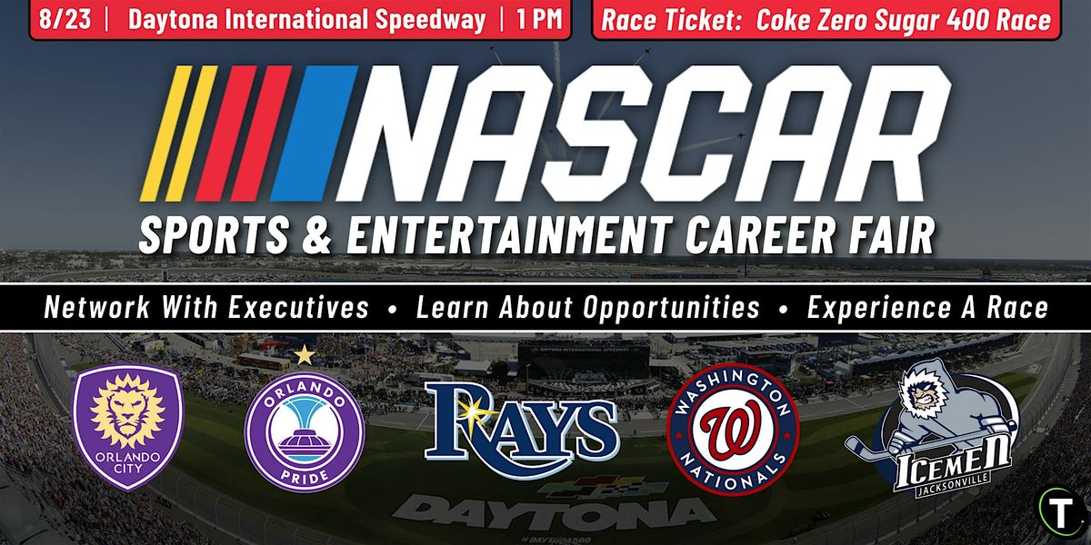 2025 NASCAR Sports & Entertainment Career Fair, 23 August | Event in Daytona Beach | AllEvents