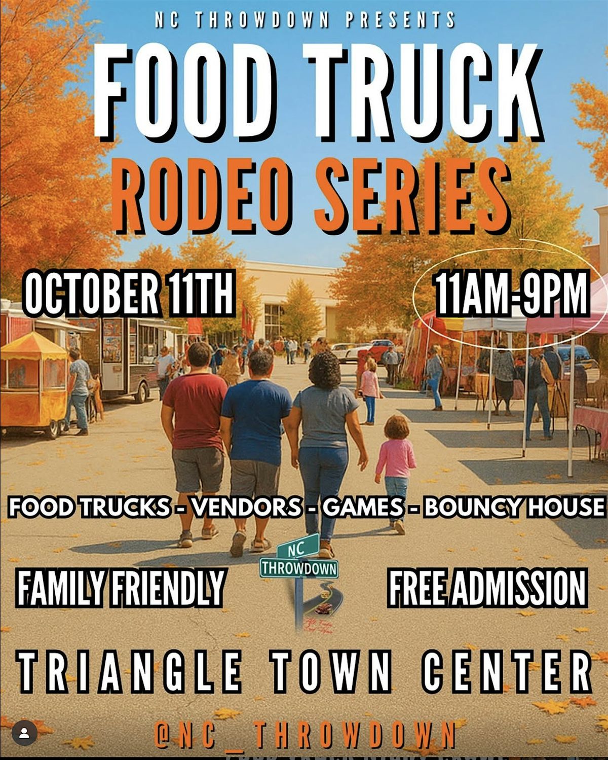 NC Throw Down food truck series, 11 October | Event in Raleigh | AllEvents