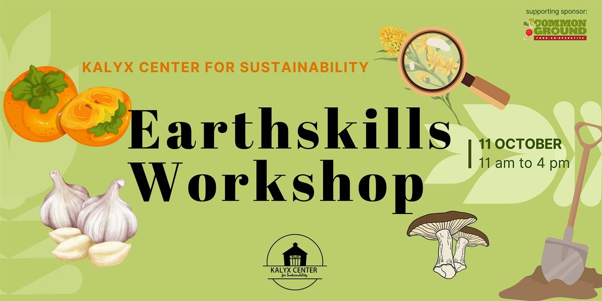 Kalyx EarthSkills Workshop, 11 October | Event in Monticello | AllEvents