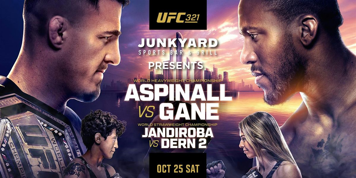 Fight Night at Junkyard UFC 321, Junkyard Sports Bar Grill