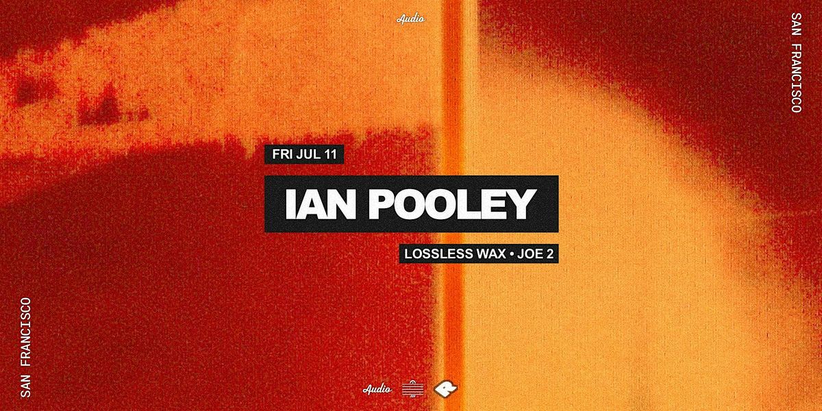 Ian Pooley, 11 July | Event in San Francisco | AllEvents