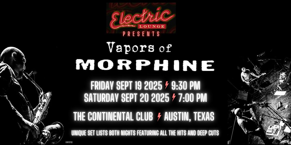 Vapors of Morph*ne, 19 September | Event in Austin | AllEvents
