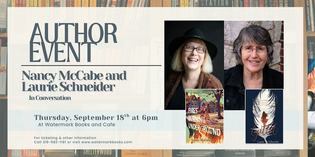 In Store Event with Nancy McCabe and Laurie Schneider, 18 September | Event in Wichita | AllEvents