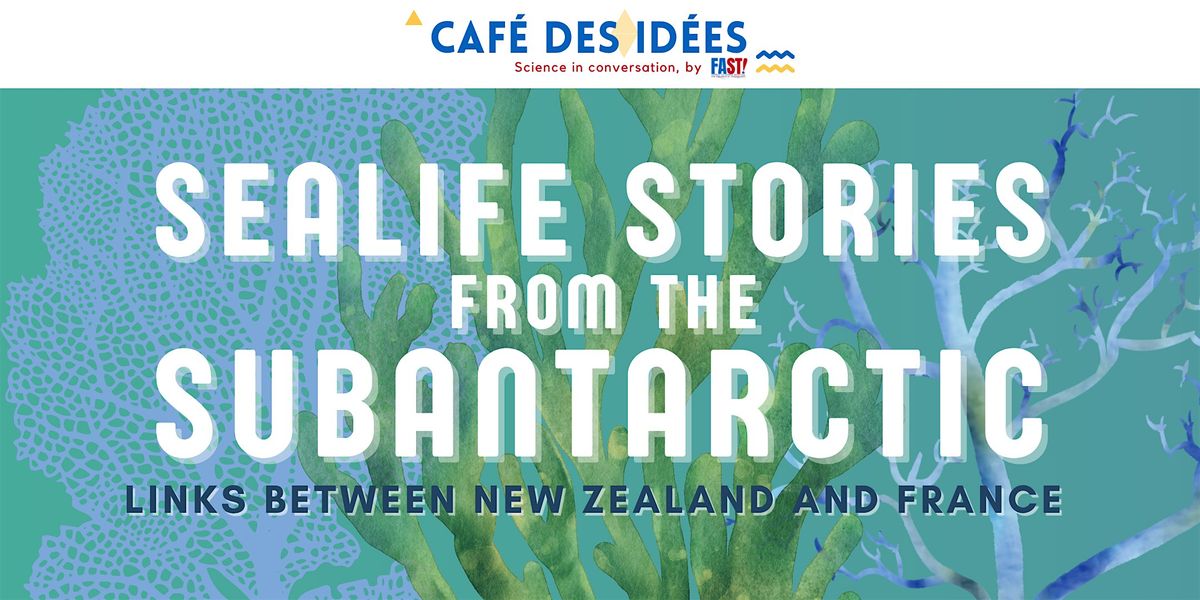 Café des Idées in Wellington - Sealife stories from the subantarctic, 5 December | Event in Wellington | AllEvents