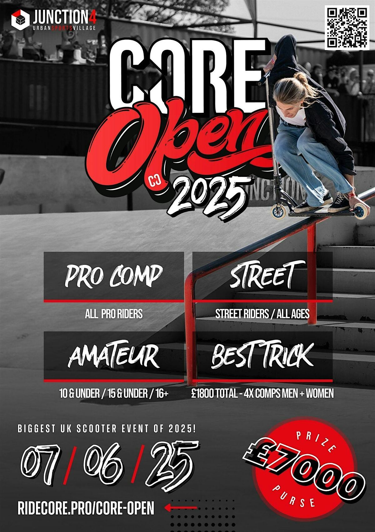 CORE Open 2025 | Pro Scooter Comp, 7 June | Event in Darwen | AllEvents