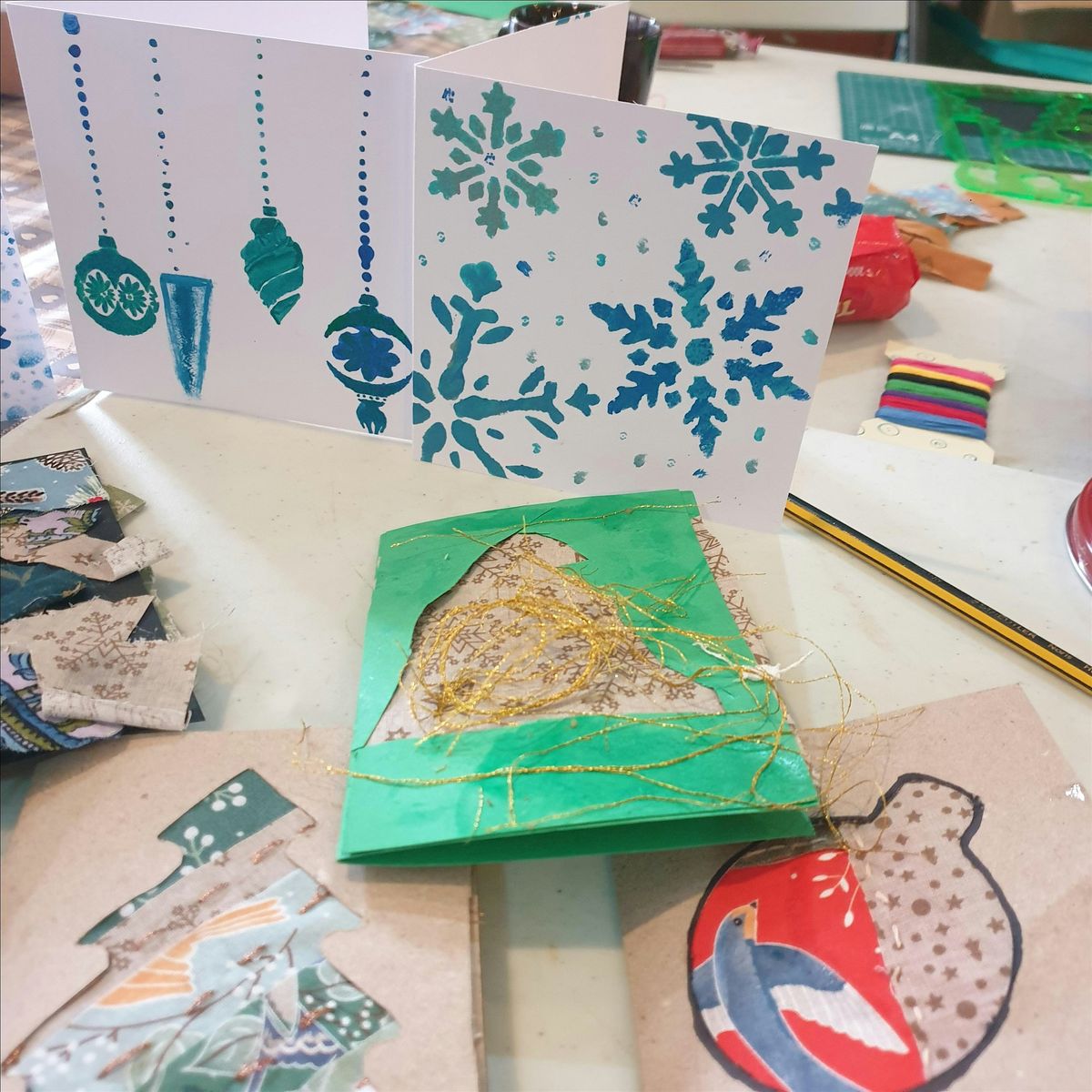 12 Crafts of Christmas Week 6 - Lino Printing Cards and Wrapping Paper, 4 November | Event in Plymouth | AllEvents