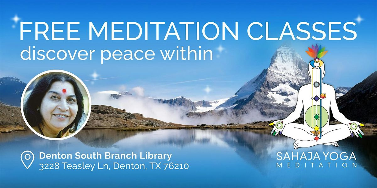 Thursday Guided Meditation Classes FREE ✧ Denton/Argyle | Event in Denton | AllEvents