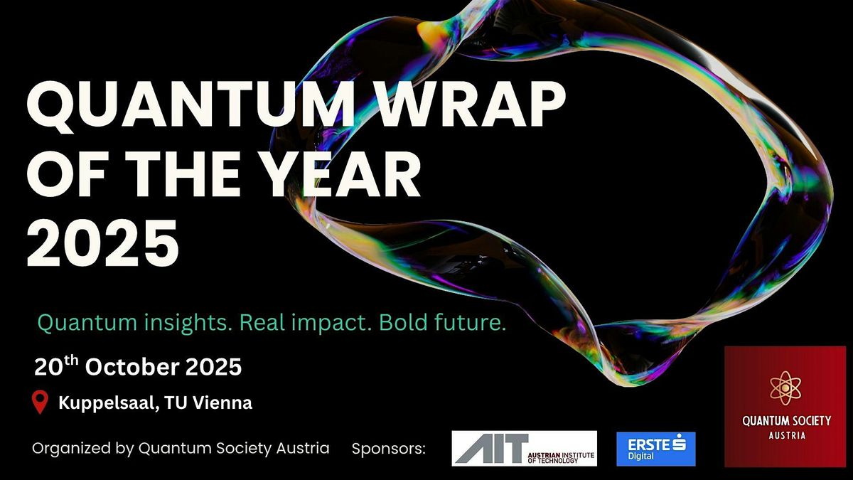 Quantum Wrap Of The Year 2025 - Vienna, 20 October | Event in Wien | AllEvents