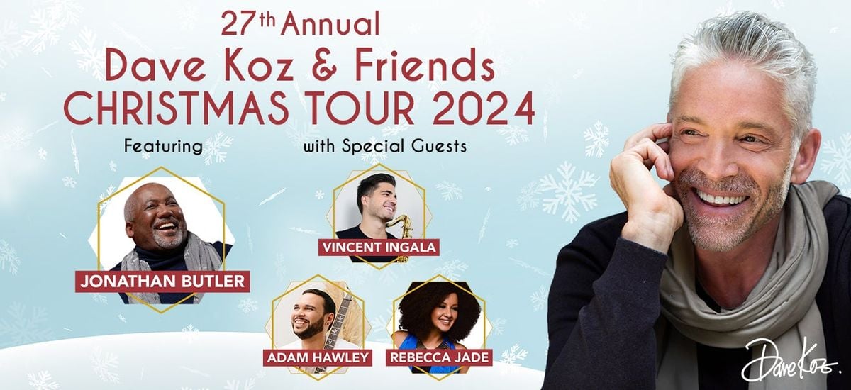 Dave Koz Christmas at Ferguson Center for the Arts Concert Hall, 5 December | Event in Newport News | AllEvents
