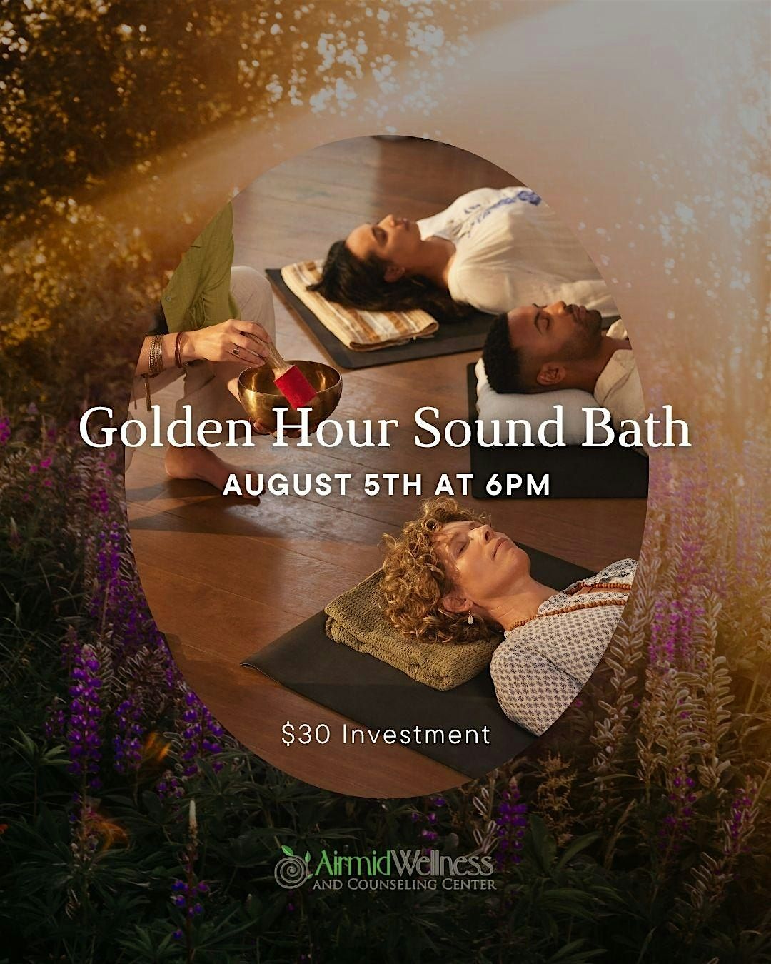 Golden Hour Sound Bath, 5 August | Event in Warminster | AllEvents