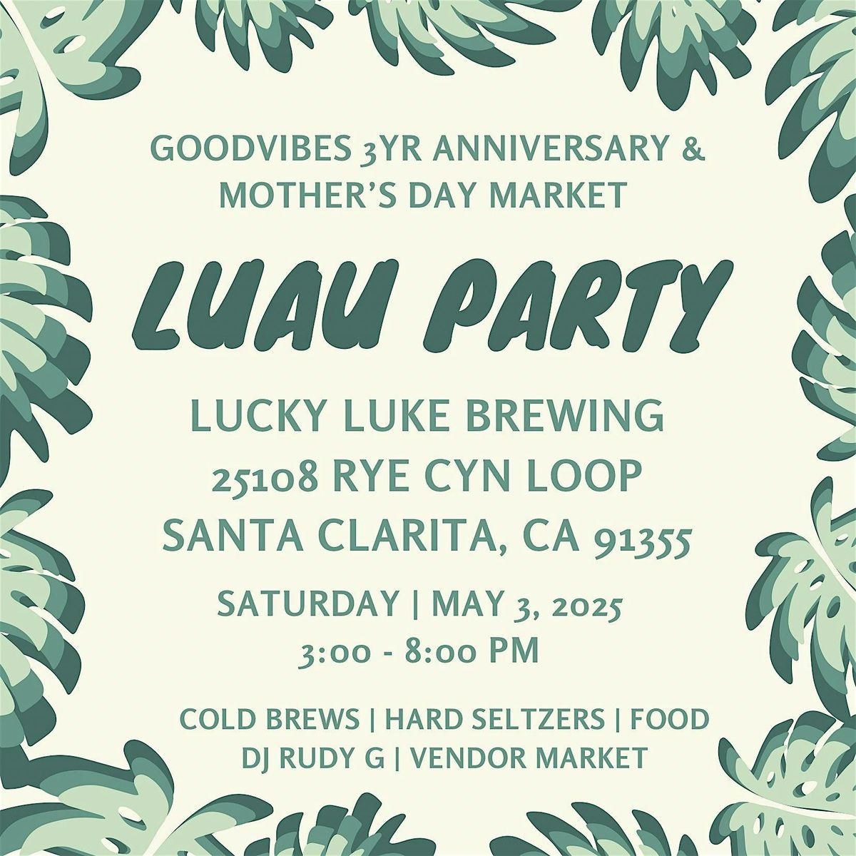 Luau Party for Mothers Day w/ Polynesian Performance by Island Inspirations, 3 May | Event in Santa Clarita