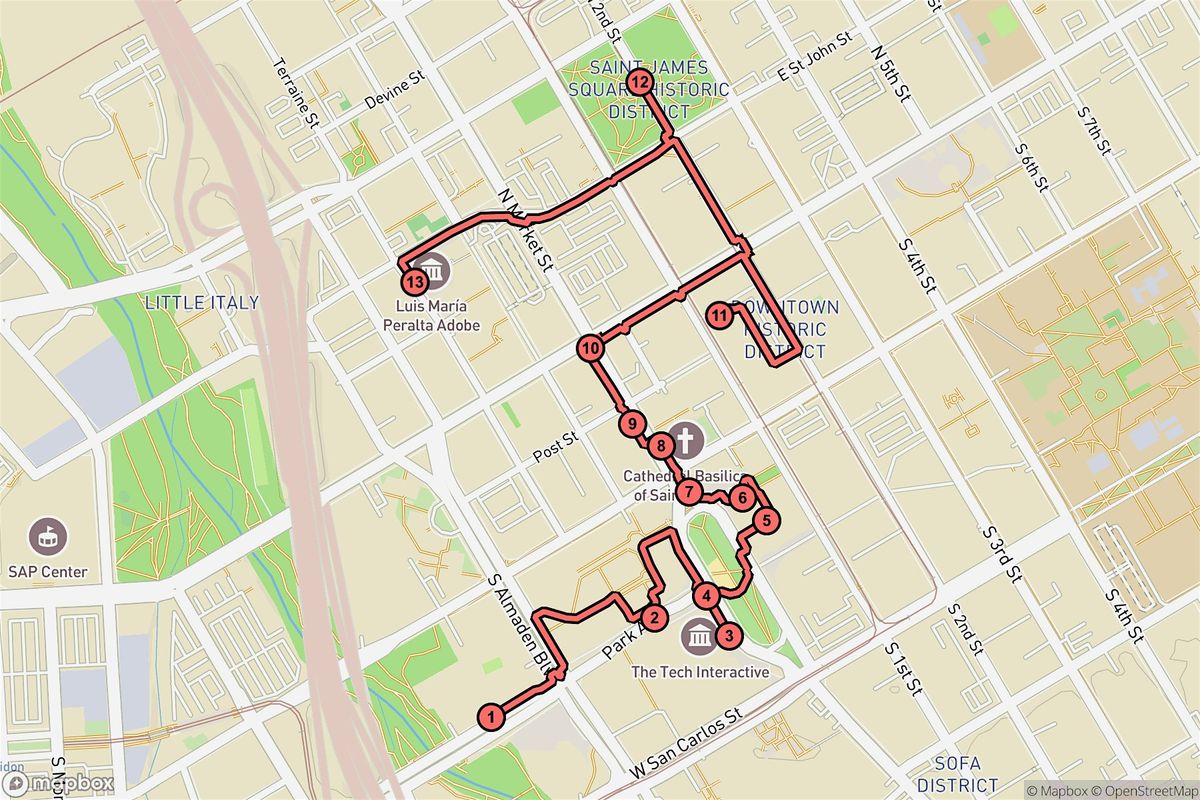 San Jose Audio Tour: Stories and Innovations of Downtown Icons | Event in San Jose | AllEvents