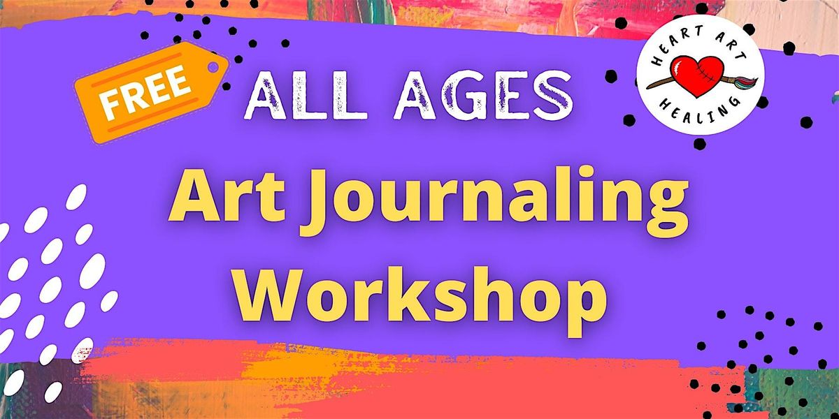 All Ages Art Journaling Workshop, 28 May | Event in Arlington | AllEvents