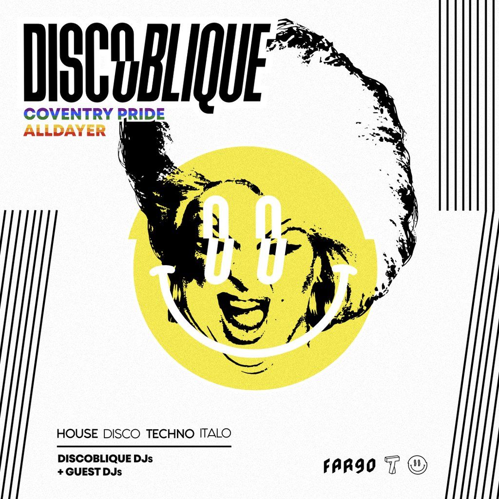 Discoblique | Coventry Pride All Dayer | Event in Coventry | AllEvents
