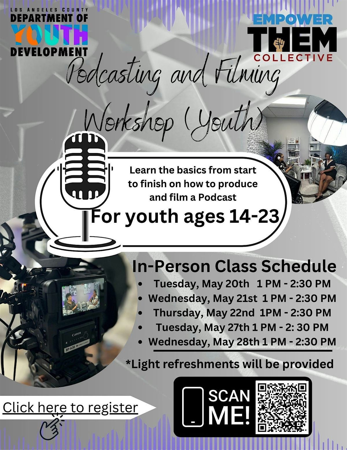 Youth Podcasting and Filming Workshop, 20 May | Event in Lancaster | AllEvents