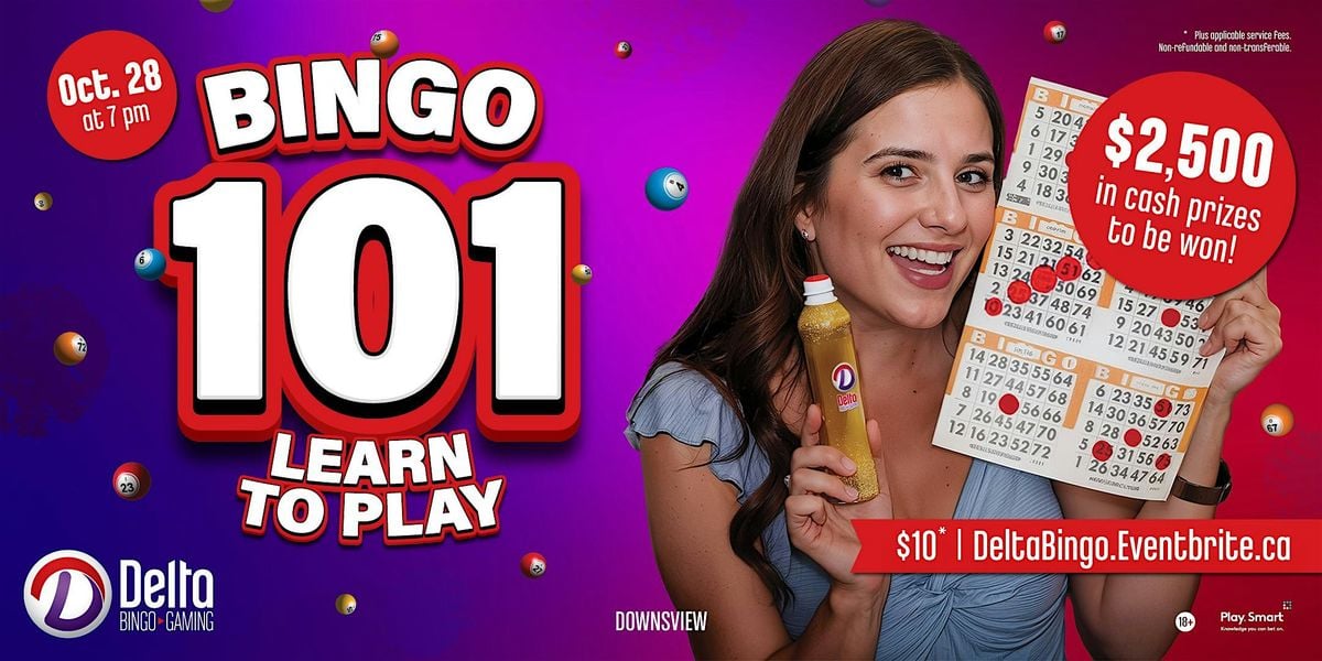 Delta Downsview: Bingo 101, 28 October | Event in Toronto | AllEvents