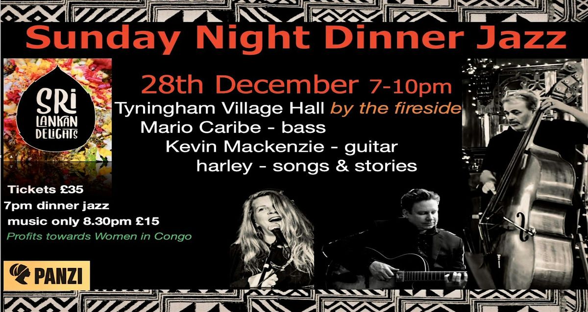 dinner jazz by the fireside, 28 December | Event in Tyninghame | AllEvents