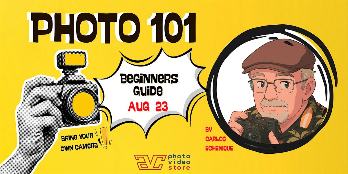 Photo 101 : Beginners Guide, 23 August | Event in Miami | AllEvents