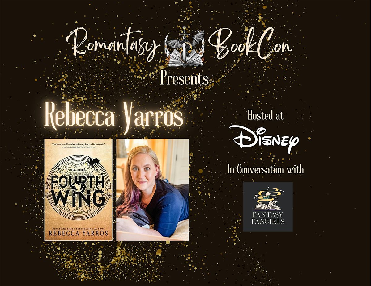 Romantasy BookCon Add-on: Rebecca Yarros Disney Event  - PRIVATE., 24 October | Event in Bay Lake | AllEvents