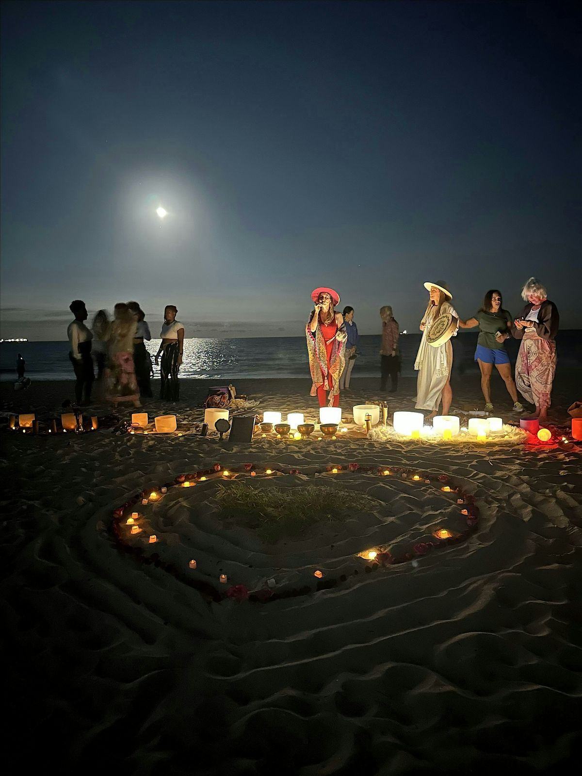 Full Moon Yoga and Sound Bath on Margate Beach, 13 June | Event in Margate City | AllEvents