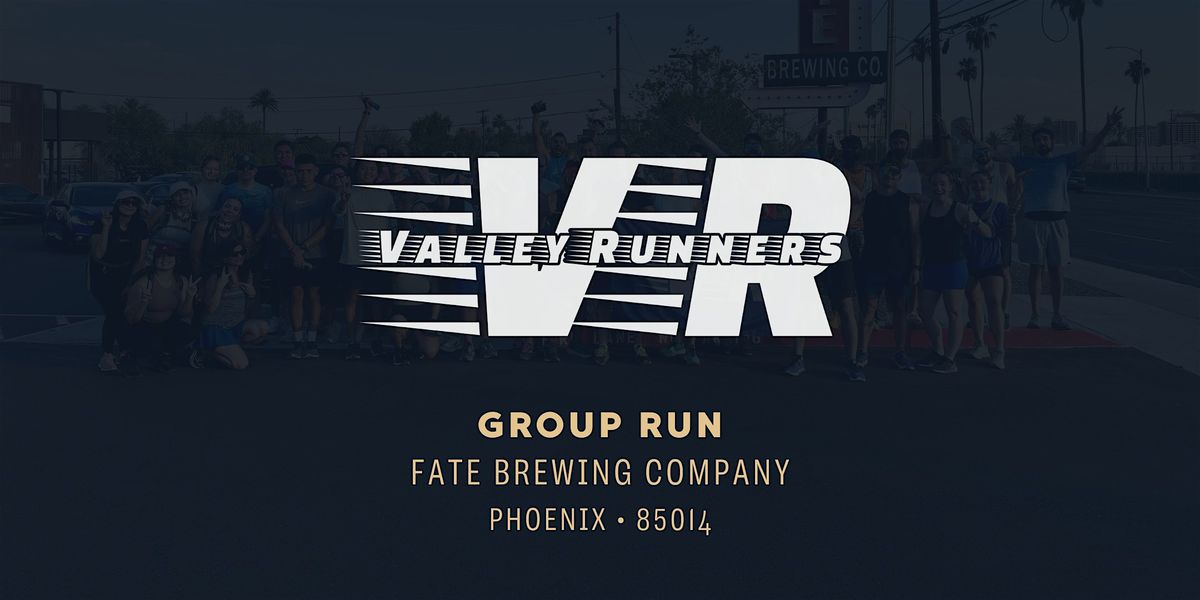 Valley Runners’ Group Run and Social at Fate Brewery in Midtown Phoenix, 12 June | Event in Phoenix | AllEvents