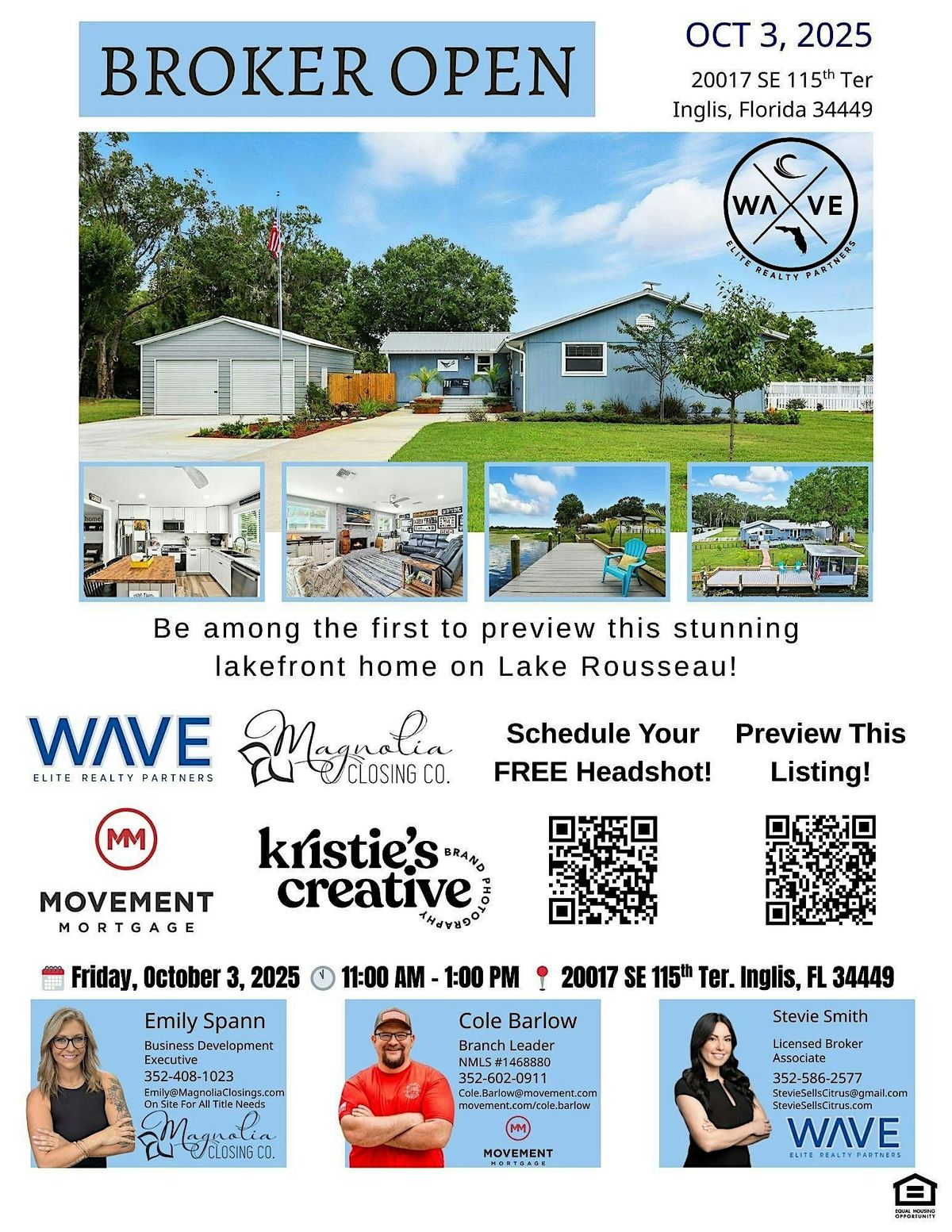 Broker Open – Lakefront Living on Lake Rousseau! | Event in Inglis | AllEvents