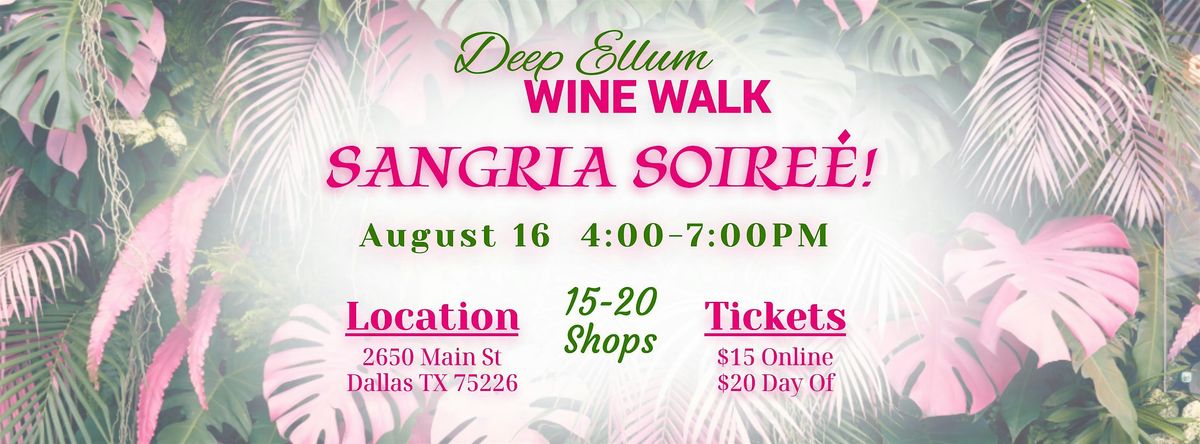 11th Annual Sangria Soirée, 16 August | Event in Dallas | AllEvents