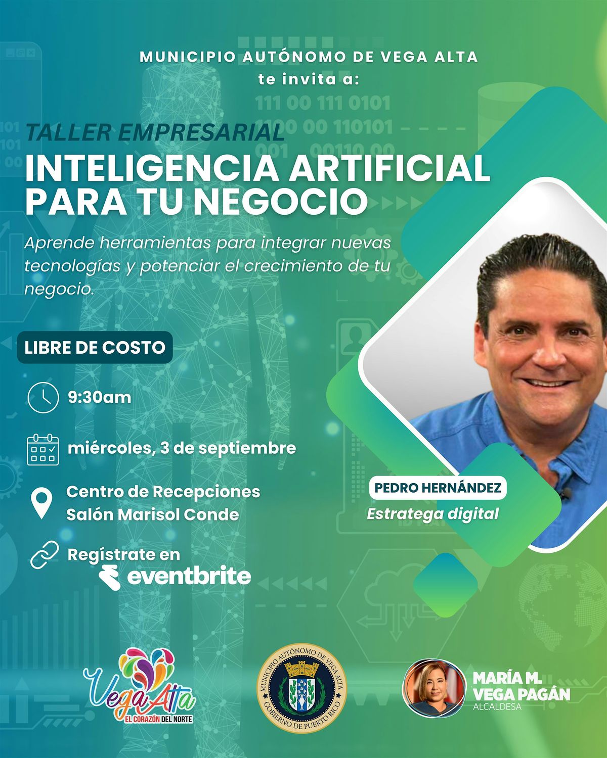 Inteligencia Artificial para tu Negocio, 3 September | Event in Vega Alta | AllEvents