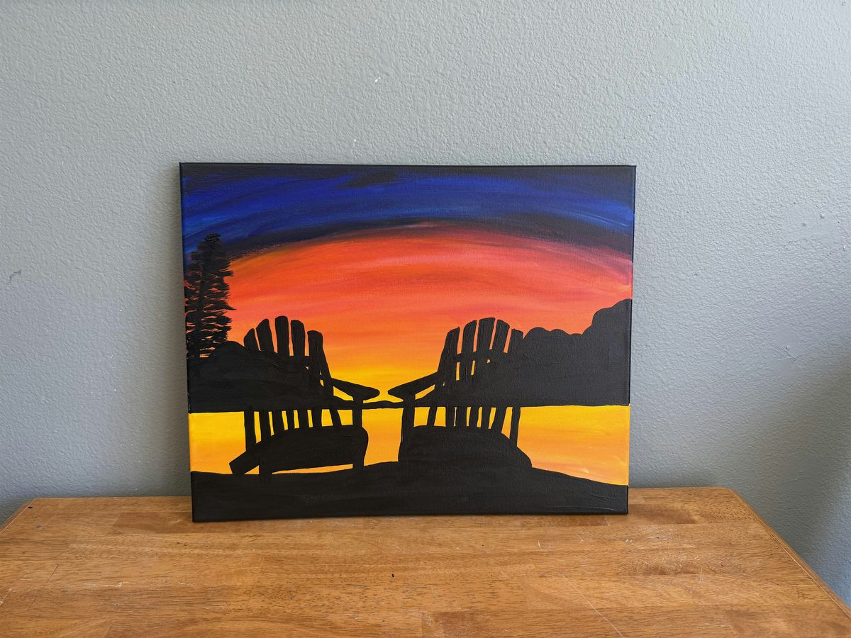 Summer Sunset Canvas Sip & Paint Night, 19 September | Event in Lower Lake | AllEvents