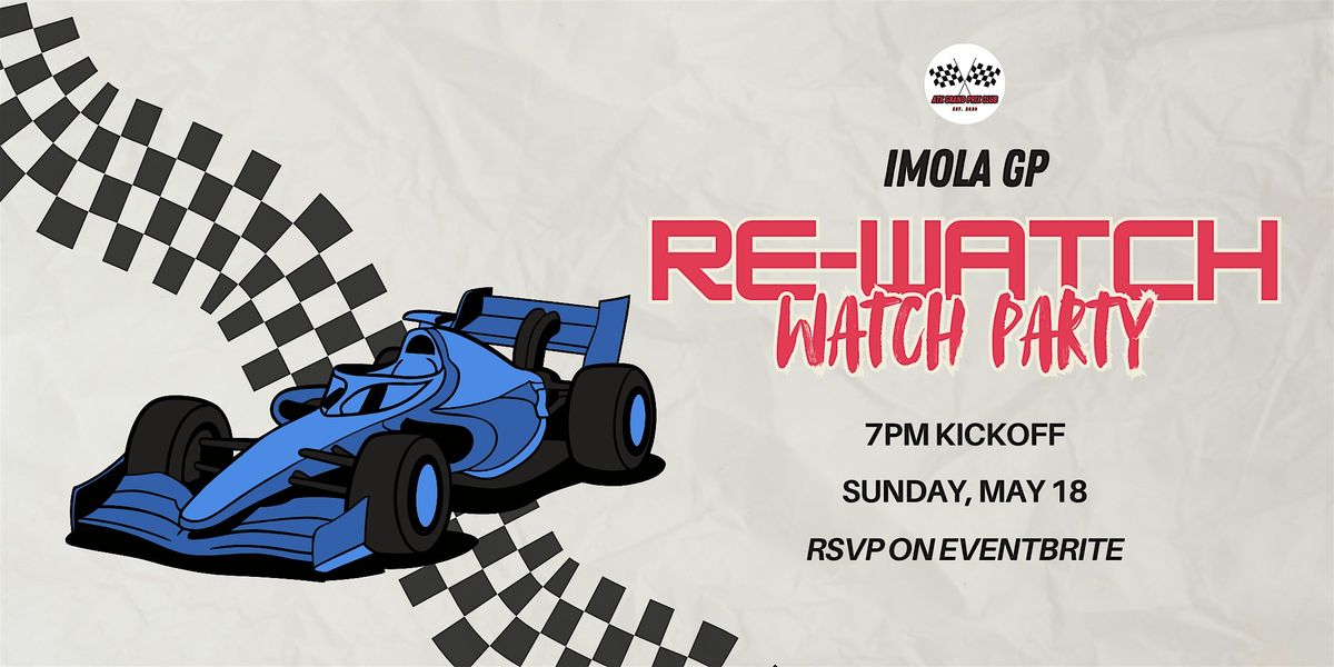 IMOLA GP: Re-Watch Watch Party (Presented by ATX Grand Prix Club) | Event in Austin | AllEvents