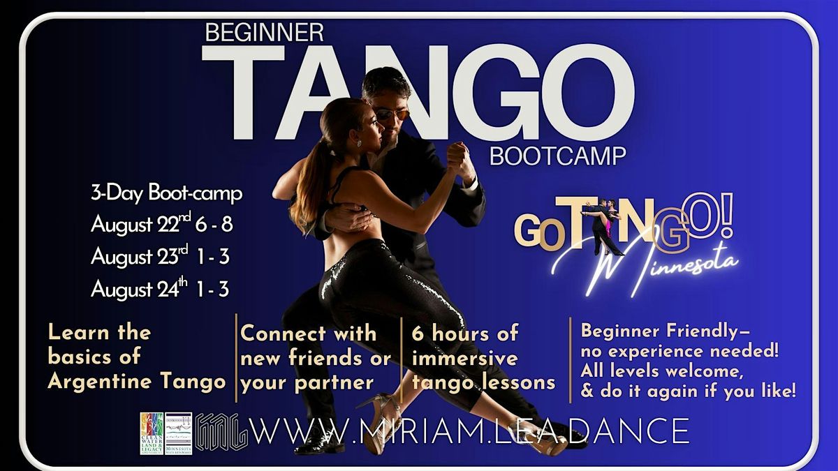 Go Tango Beginner  Bootcamp ! Twin Cities, 22 August | Event in Saint Paul | AllEvents