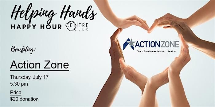 Centre Club Helping Hands Happy Hour for Action  Zone, 14 June | Event in Tampa | AllEvents